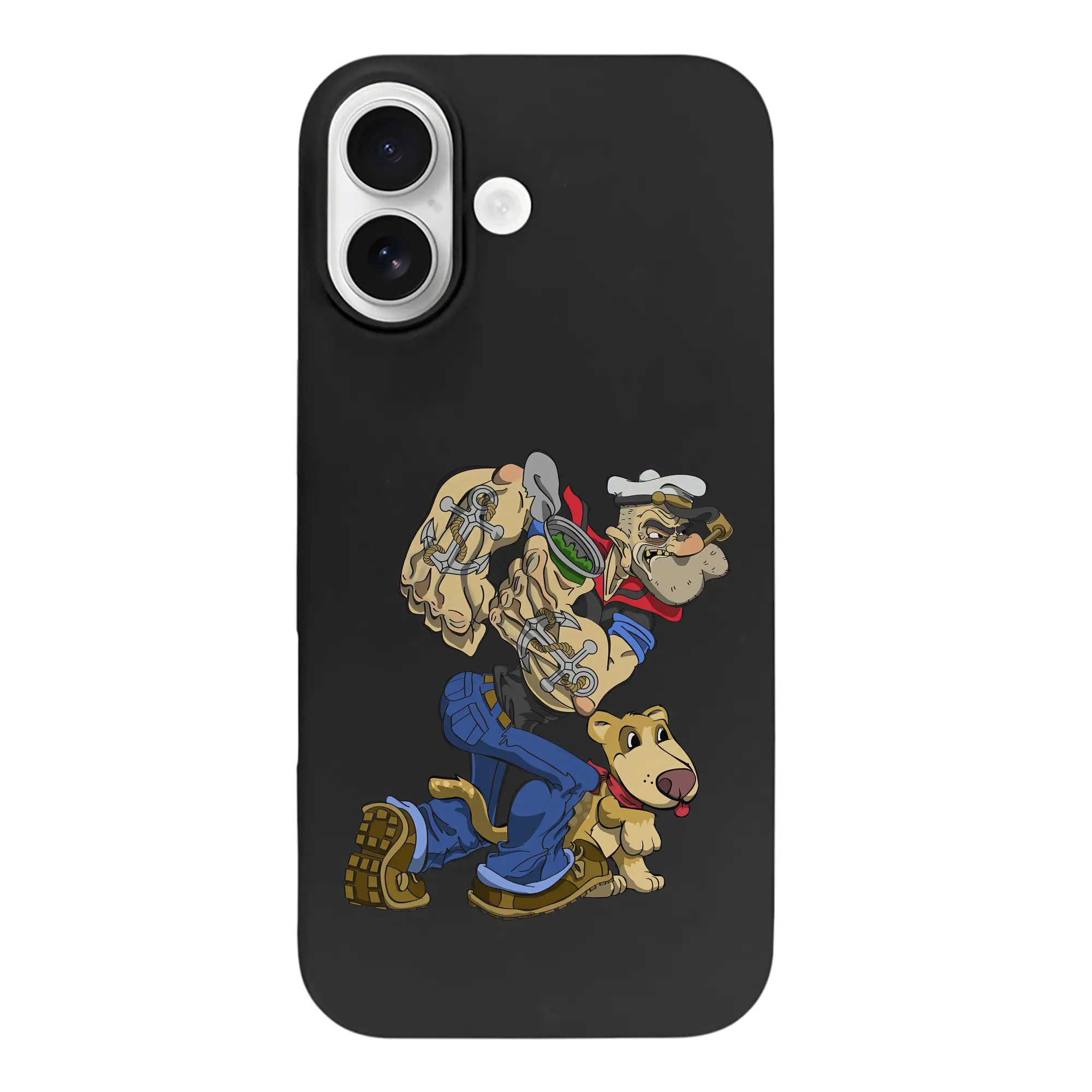 ポパイ グッズ ポパイ - iPhone 17 シリーズ シリコンケース 薄型 耐衝撃 指紋防止 ソフトタッチカバー 精密フィット 傷防止 保護ケース iPhone 17/17 Air/17 Pro/17 Pro Max 対応